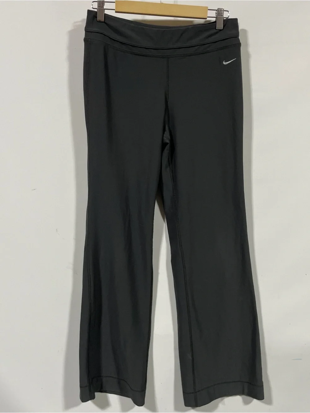 Nike Black Workout Yoga Pants with Flared Leg